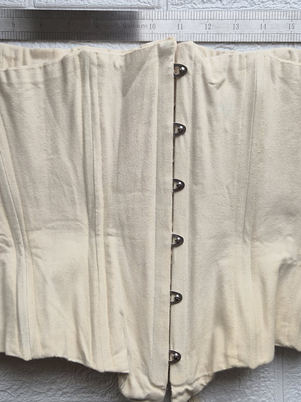 1860's True Historically Correct Rare Civil War Corset, weddings Faire cosply 2x